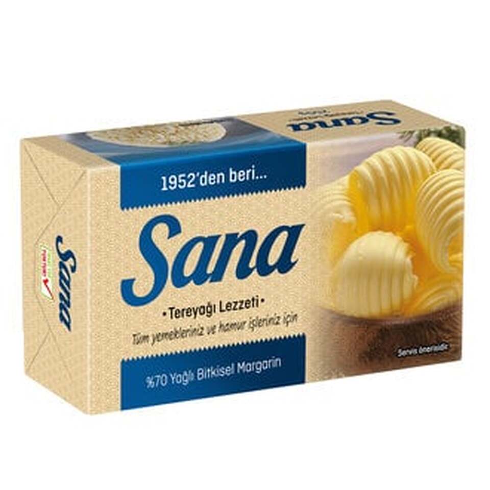 SANA TEREYAĞI LEZZETİ PAKET 250GR *48